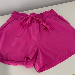 Abercrombie & Fitch Vibrant Pink Athletic Shorts